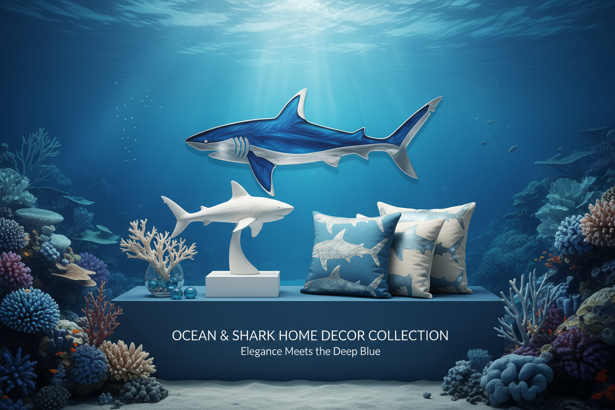 Ocean & Shark Decor