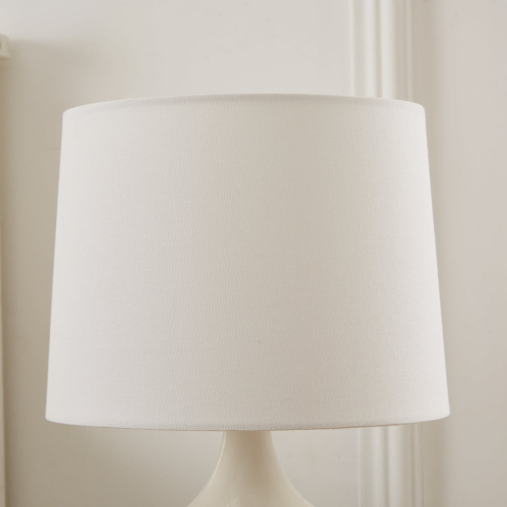 Better Homes &amp; Gardens 17"H Reactive Glaze Ceramic Table Lamp with White Fabric Shade