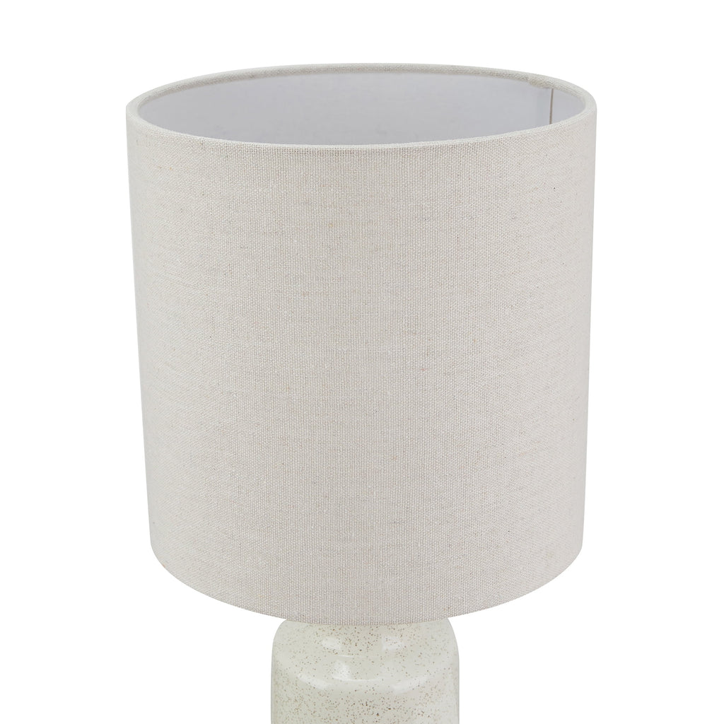 Better Homes &amp; Gardens 17" Reactive Glaze Ceramic Table Lamp with Off-White Shade