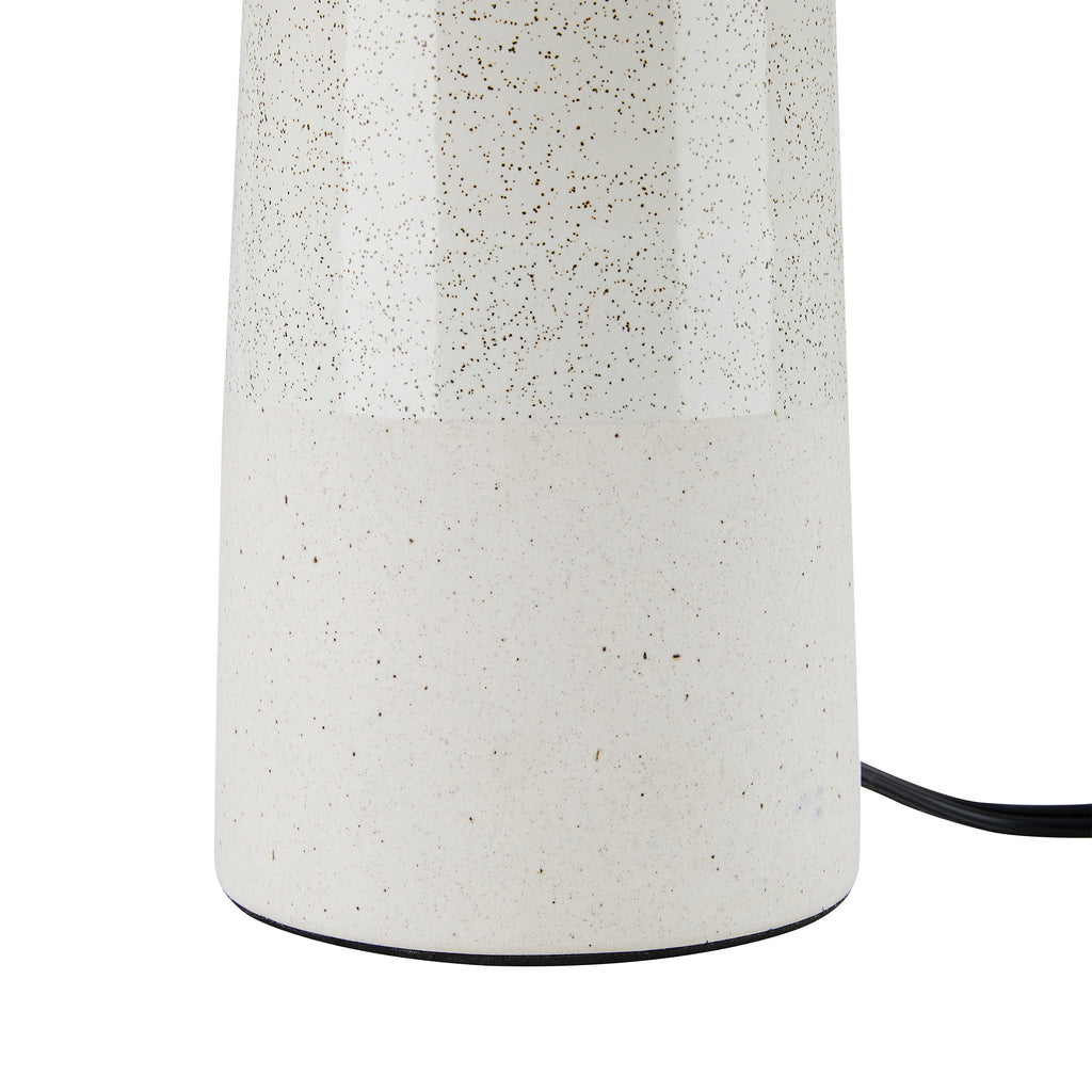 Better Homes &amp; Gardens 17" Reactive Glaze Ceramic Table Lamp with Off-White Shade
