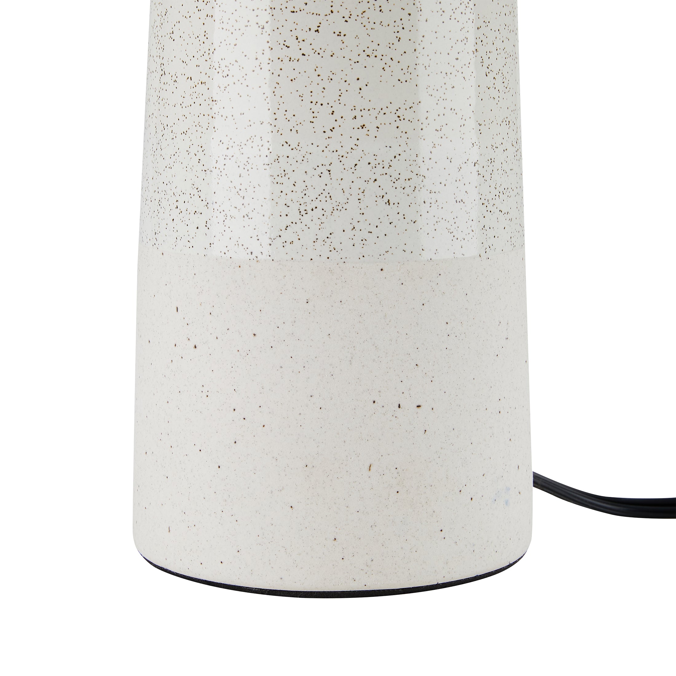 Better Homes &amp; Gardens 17" Reactive Glaze Ceramic Table Lamp with Off-White Shade